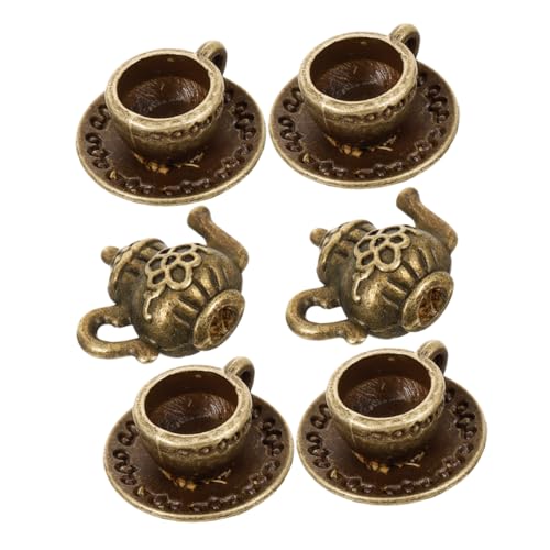 FUNNETOYU 2 Sätze Miniatur-Essens- Und Spielzeugszenen Keramik-anhänger Miniatur-puppenhaus Mini- Spielzeugnahrung Miniküche Mini-tierfiguren Puppenhausmöbel Dark Brown Eisen FUNNETOYU 2 Sätze Miniatur-Essens- Und Spielzeugszenen Keramik-anhänger Miniatur-puppenhaus Mini- Spielzeugnahrung Miniküche Mini-tierfiguren Puppenhausmöbel Dark Brown Eisen von FUNNETOYU