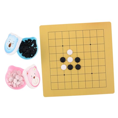 FUNNETOYU 2 Sätze go Set Spielbrett gehen Spiel Gehen Sie Spiel für Schach für chinesisches Schachbrett Kinderschach Plastik von FUNNETOYU