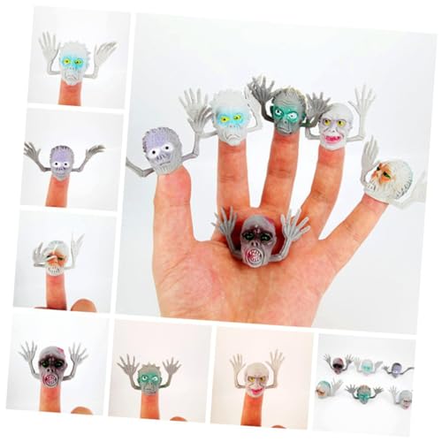 FUNNETOYU 2 Set 12 Stücke Geschichte Erzählen Finger Puppet Mini Puppen von FUNNETOYU