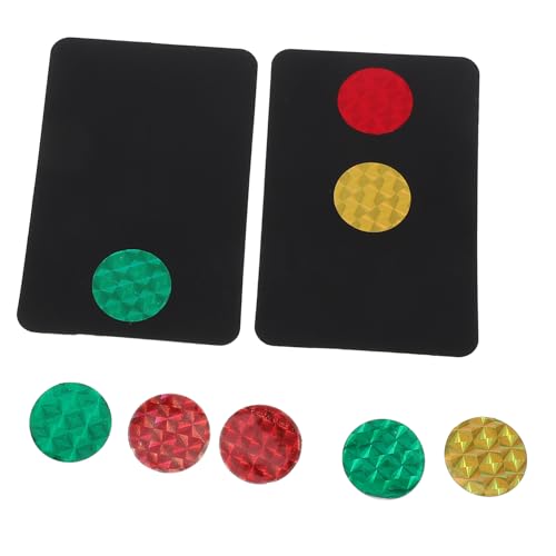 FUNNETOYU 2 Stück Ampelwechselkarte für lustiges Unterhaltsame Spielkarten für Kinderfreundliches Kinderkartenspiele Kinderspielzeug PVC FUNNETOYU 2 Stück Ampelwechselkarte für lustiges Unterhaltsame Spielkarten für Kinderfreundliches Kinderkartenspiele Kinderspielzeug PVC von FUNNETOYU