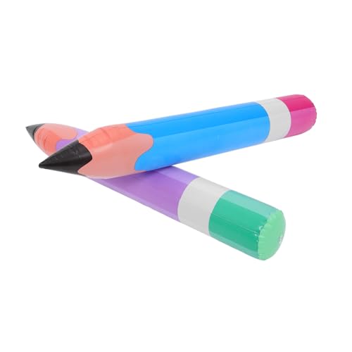 FUNNETOYU 2 Stück Aufblasbare Große Buntstift Deko PVC Geruchsneutral Langlebig Geburtstags und Schulparty Interaktive Lebensechte Partydekoration FUNNETOYU 2 Stück Aufblasbare Große Buntstift Deko PVC Geruchsneutral Langlebig Geburtstags und Schulparty Interaktive Lebensechte Partydekoration von FUNNETOYU