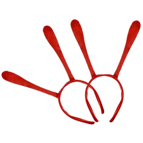 FUNNETOYU 2stücke Bienen-antenne Haarreifen Cosplay Haarschmuck Für Partys Leichte Und Bequeme Kostüm-accessoires Für Halloween Und Mottopartys Farbige Bienen Fühler Design von FUNNETOYU