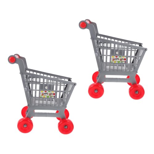 FUNNETOYU 2 Stück Einkaufswagen Supermarkt Wagen aus Robustem Realistische Nachbildung Abgerundete Kanten Fördert Kreativität und Hand Augen koordination für Rollenspiele FUNNETOYU 2 Stück Einkaufswagen Supermarkt Wagen aus Robustem Realistische Nachbildung Abgerundete Kanten Fördert Kreativität und Hand Augen koordination für Rollenspiele von FUNNETOYU