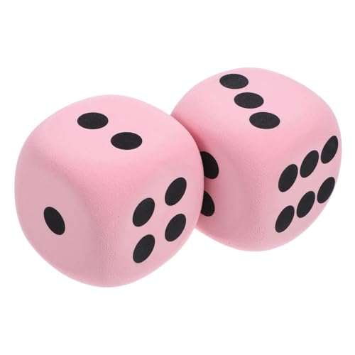 FUNNETOYU 2 Stück Eva Große Schaumstoffwürfel Leichte Runde Ecken Spielwürfel für Partyspiele Lernwürfel und Tischspiele Geräuscharm und Kindgerecht Vielseitiges Partyzubehör FUNNETOYU 2 Stück Eva Große Schaumstoffwürfel Leichte Runde Ecken Spielwürfel für Partyspiele Lernwürfel und Tischspiele Geräuscharm und Kindgerecht Vielseitiges Partyzubehör von FUNNETOYU