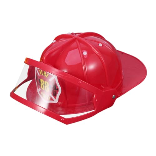 FUNNETOYU 2 Stück Feuerhut Tun So, Als Würden Sie Einen Hut Feuerwehrmann-party-verkleidung Feuerwehrmann-kostümzubehör Rollenspiel-feuerwehrhelm Party Hut Rot Plastik FUNNETOYU 2 Stück Feuerhut Tun So, Als Würden Sie Einen Hut Feuerwehrmann-party-verkleidung Feuerwehrmann-kostümzubehör Rollenspiel-feuerwehrhelm Party Hut Rot Plastik von FUNNETOYU