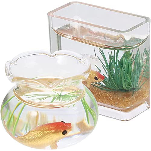 FUNNETOYU 2 Stück Für Aquarien Qualle Puppenhauszubehör Zubehör Im Maßstab 1:12 Tank Aquarienwürfel Fischspielzeug Artikel Aquarium Miniatur-Dinge Puffer Bausatz Glas FUNNETOYU 2 Stück Für Aquarien Qualle Puppenhauszubehör Zubehör Im Maßstab 1:12 Tank Aquarienwürfel Fischspielzeug Artikel Aquarium Miniatur-Dinge Puffer Bausatz Glas von FUNNETOYU