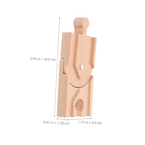 FUNNETOYU 2 Stück Holzeisenbahn Zubehör Teiliges Stabile DIY Holzschienen Ersatzteile Fördert Kreativität und Feinmotorik bei Kindern für Jungen und Mädchen Lernen FUNNETOYU 2 Stück Holzeisenbahn Zubehör Teiliges Stabile DIY Holzschienen Ersatzteile Fördert Kreativität und Feinmotorik bei Kindern für Jungen und Mädchen Lernen von FUNNETOYU