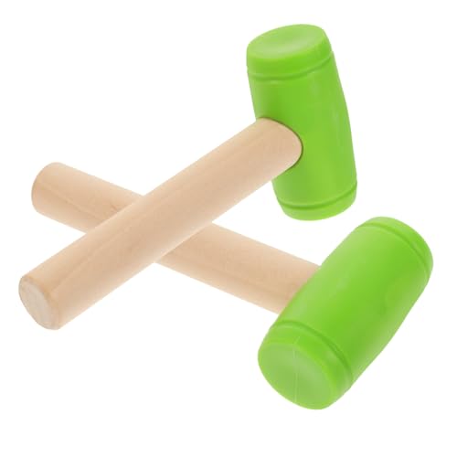 FUNNETOYU 2 Stück Kinderspielzeug Vorgeben Kleinkind Für Babyspielzeug Hammer Hämmerndes Hämmerndes , Die Hämmern Kinderhämmer Kinderwerkzeug Hölzern Grün FUNNETOYU 2 Stück Kinderspielzeug Vorgeben Kleinkind Für Babyspielzeug Hammer Hämmerndes Hämmerndes , Die Hämmern Kinderhämmer Kinderwerkzeug Hölzern Grün von FUNNETOYU