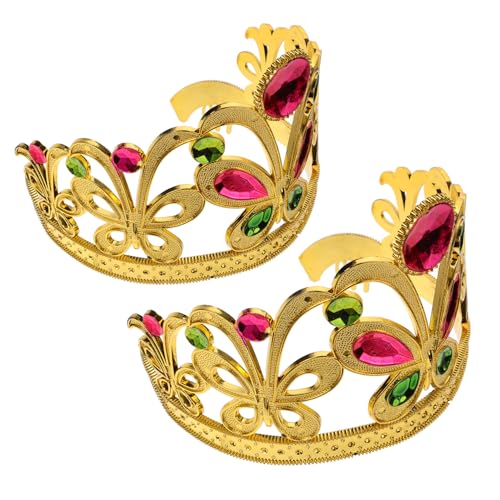 FUNNETOYU 2 Stück Krone Stirnband Cosplay Kronen Prinzessin Kleine Mädchenstirnbänder Strass Stirnbänder Für Mädchenkrone Strass-stirnbänder Stirnband Mit Kinderkrone Harz FUNNETOYU 2 Stück Krone Stirnband Cosplay Kronen Prinzessin Kleine Mädchenstirnbänder Strass Stirnbänder Für Mädchenkrone Strass-stirnbänder Stirnband Mit Kinderkrone Harz von FUNNETOYU