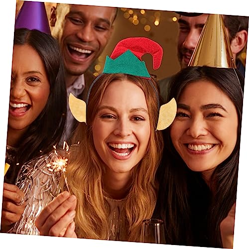 FUNNETOYU 2 Stück Lustige Weihnachtsmütze Haarreif Leichte Xmas Party Kopfbedeckung mit Stabilem Rahmen Einzigartiges Elf und Clownhut Design für Karneval Festival und Kostümfeier FUNNETOYU 2 Stück Lustige Weihnachtsmütze Haarreif Leichte Xmas Party Kopfbedeckung mit Stabilem Rahmen Einzigartiges Elf und Clownhut Design für Karneval Festival und Kostümfeier von FUNNETOYU