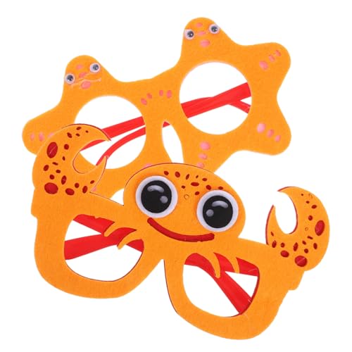 FUNNETOYU 2 Stück Meereslebewesen-Brille Küsten Strandparty- Luau-Party- LED lustige sonnenbrillen karnevalsbrille Foto -Requisiten Hawaiianische Brille Vliesstoff FUNNETOYU 2 Stück Meereslebewesen-Brille Küsten Strandparty- Luau-Party- LED lustige sonnenbrillen karnevalsbrille Foto -Requisiten Hawaiianische Brille Vliesstoff von FUNNETOYU