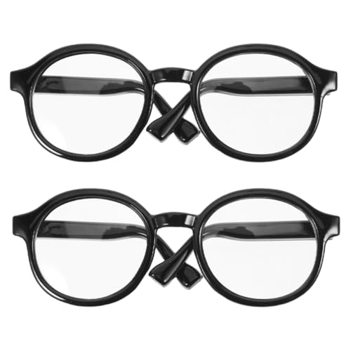 FUNNETOYU 2 Stück Mini Puppenbrillen Schwarzer Rahmen Transparente Gläser Passend für Baumwollpuppen Stilvolle Puppenaccessoires für Kreatives Ankleiden und Vielseitige Verwendung FUNNETOYU 2 Stück Mini Puppenbrillen Schwarzer Rahmen Transparente Gläser Passend für Baumwollpuppen Stilvolle Puppenaccessoires für Kreatives Ankleiden und Vielseitige Verwendung von FUNNETOYU