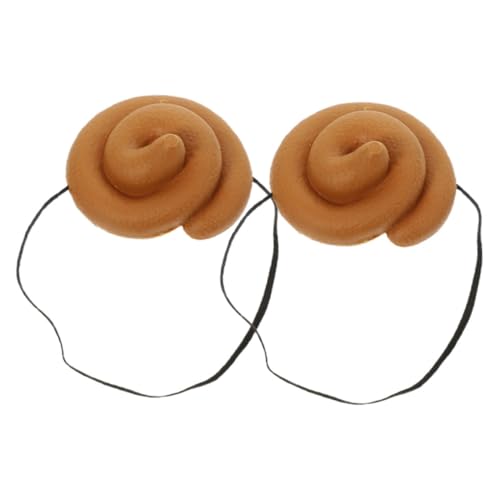 FUNNETOYU 2 Stück Realistische Poop Cap Kopfbekleidung Leichtes Wiederverwendbares Kostümzubehör für Party Cosplay und Festveranstaltungen Unisex Detailgetreue Spaßmütze für Prahlerische FUNNETOYU 2 Stück Realistische Poop Cap Kopfbekleidung Leichtes Wiederverwendbares Kostümzubehör für Party Cosplay und Festveranstaltungen Unisex Detailgetreue Spaßmütze für Prahlerische von FUNNETOYU