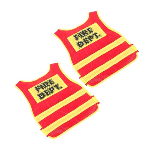 FUNNETOYU 2 Stück Requisiten Weste Feuerwehrmann Verkleidung Feuerwehrmann Verkleidung für Feuerwehrweste Cosplay-Weste für Weste für Cosplay Feuerwehrkostüm Stoff FUNNETOYU 2 Stück Requisiten Weste Feuerwehrmann Verkleidung Feuerwehrmann Verkleidung für Feuerwehrweste Cosplay-Weste für Weste für Cosplay Feuerwehrkostüm Stoff von FUNNETOYU