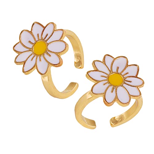 FUNNETOYU 2 Stück Rotierender Fidget Ring für Stressabbau Ring Kreatives für Angstlinderung Leicht und Tragbar für Alltag Spaß und Entspannung FUNNETOYU 2 Stück Rotierender Fidget Ring für Stressabbau Ring Kreatives für Angstlinderung Leicht und Tragbar für Alltag Spaß und Entspannung von FUNNETOYU