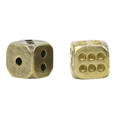 FUNNETOYU 2 Stück Runde aus reinem Kupfer Jumbo spielsachen für filges mathespiele Metallwürfel partyspiele Clubwürfel Vereinswürfel mit abgerundeten Ecken reines Kupfer FUNNETOYU 2 Stück Runde aus reinem Kupfer Jumbo spielsachen für filges mathespiele Metallwürfel partyspiele Clubwürfel Vereinswürfel mit abgerundeten Ecken reines Kupfer von FUNNETOYU