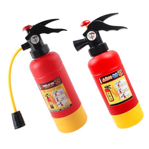 FUNNETOYU 2 Stück Teiliges Feuerwehrspielzeug Kindersicherer Wasser Feuerlöscher mit Robustem Kunststoff Wassergefüllte Spritzfunktion für Sommerstrand und Poolspiel für Jungen und Mädchen FUNNETOYU 2 Stück Teiliges Feuerwehrspielzeug Kindersicherer Wasser Feuerlöscher mit Robustem Kunststoff Wassergefüllte Spritzfunktion für Sommerstrand und Poolspiel für Jungen und Mädchen von FUNNETOYU