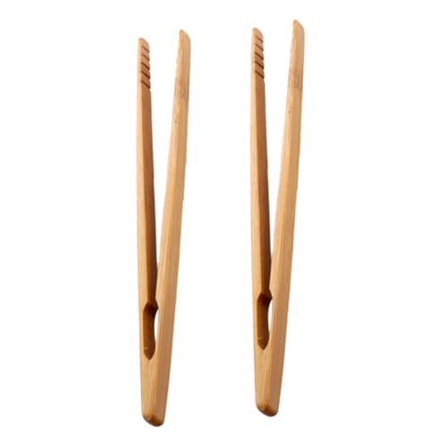 FUNNETOYU 2 Stück Teiliges Holzpinzetten Montessori Lernspielzeug Feinmotorik Kindersichere Nachhaltige Holzgreifzangen für Bastelarbeiten und Selbstständiges von FUNNETOYU