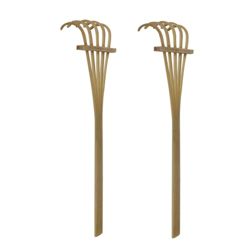 FUNNETOYU 2 Stück Teiliges Mini Bambus Rechen Zen Garten Werkzeug Natürliche Sandtisch Deko Vielseitiges Zubehör für Bonsai Wildtier Szenen und Mini Garten Gestaltung FUNNETOYU 2 Stück Teiliges Mini Bambus Rechen Zen Garten Werkzeug Natürliche Sandtisch Deko Vielseitiges Zubehör für Bonsai Wildtier Szenen und Mini Garten Gestaltung von FUNNETOYU