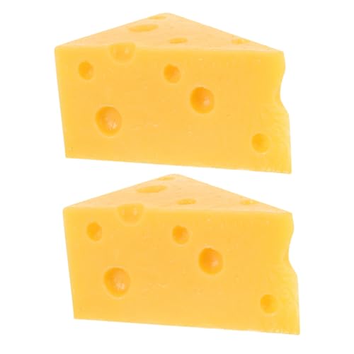 FUNNETOYU 2 Stück Teiliges Realistisches Käsemodell aus Leichtem Detailgetreue Simulation für Dekoration Fotografie Requisiten als für Käseliebhaber und DIY Landschaftsdekor FUNNETOYU 2 Stück Teiliges Realistisches Käsemodell aus Leichtem Detailgetreue Simulation für Dekoration Fotografie Requisiten als für Käseliebhaber und DIY Landschaftsdekor von FUNNETOYU