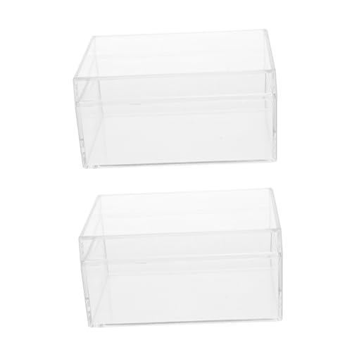 FUNNETOYU 2 Stück Teiliges Transparentes Pokerkarten Aufbewahrungsbox Leichte Kartenbox zum Organisieren und Schutz von Spielkarten Praktisch zum Mitnehmen und Ordentlichen Verstauen FUNNETOYU 2 Stück Teiliges Transparentes Pokerkarten Aufbewahrungsbox Leichte Kartenbox zum Organisieren und Schutz von Spielkarten Praktisch zum Mitnehmen und Ordentlichen Verstauen von FUNNETOYU