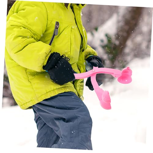 FUNNETOYU 2 Stück Teiliges aus Mildem Kunststoff Schnelle Herz und Schneemannformen Kinderfreundliches Outdoor für Winter Schneeballschlachten Hält Hände Warm und Sauber Zufällige Farbe FUNNETOYU 2 Stück Teiliges aus Mildem Kunststoff Schnelle Herz und Schneemannformen Kinderfreundliches Outdoor für Winter Schneeballschlachten Hält Hände Warm und Sauber Zufällige Farbe von FUNNETOYU
