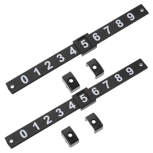 FUNNETOYU 2 Stück Tischfußballzähler Klein Schwarz Kompakt Praktische Punktezähler für Tischkicker Multi-use Score Marker für Tischfußball und Andere Tischspiele FUNNETOYU 2 Stück Tischfußballzähler Klein Schwarz Kompakt Praktische Punktezähler für Tischkicker Multi-use Score Marker für Tischfußball und Andere Tischspiele von FUNNETOYU