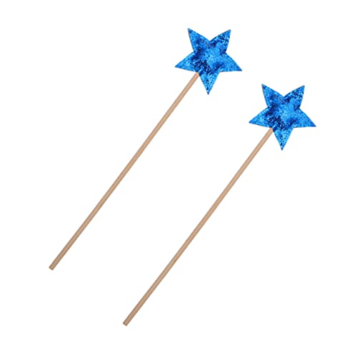 FUNNETOYU 2 Stück Zauberstab Requisiten Sternenstab Fee Zauberstäbe Für Mädchen Geburtstag Zauberstab Feenstab Multifunktionale Feenstäbe Sternförmige Feenstäbe Blau Hölzern FUNNETOYU 2 Stück Zauberstab Requisiten Sternenstab Fee Zauberstäbe Für Mädchen Geburtstag Zauberstab Feenstab Multifunktionale Feenstäbe Sternförmige Feenstäbe Blau Hölzern von FUNNETOYU