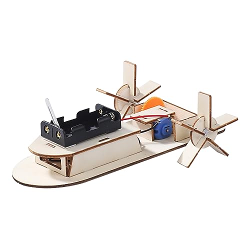 FUNNETOYU 2 Stück wissenschaftliches Science Experiment Kit Bildungsspielzeug Elektrisches Spielzeugboot Bootsmodell selber Bauen Holz Beige Zufällige Farbe FUNNETOYU 2 Stück wissenschaftliches Science Experiment Kit Bildungsspielzeug Elektrisches Spielzeugboot Bootsmodell selber Bauen Holz Beige Zufällige Farbe von FUNNETOYU