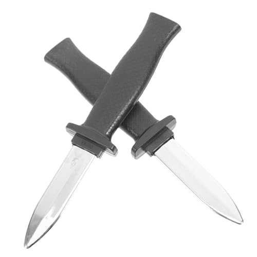 FUNNETOYU 2 Teiliges Einziehbares Trickmesser Schwarz Verschwindendes für Halloween Theaterrequisiten und Partyspaß Lustiges Scherzartikel für Kostüm und Bühnenauftritt FUNNETOYU 2 Teiliges Einziehbares Trickmesser Schwarz Verschwindendes für Halloween Theaterrequisiten und Partyspaß Lustiges Scherzartikel für Kostüm und Bühnenauftritt von FUNNETOYU