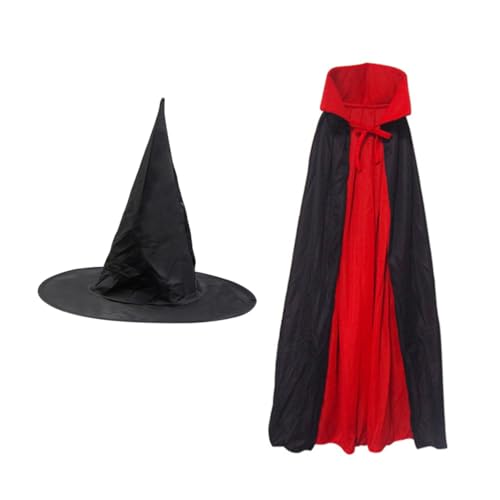 FUNNETOYU 2 Teiliges Set Zaubererumhang Mittelalterlicher Kapuzenumhang Superumhang Für Umhang Für Superumhang Kindermaskeradenumhang Blau Weißer Umhang Kinderumhang Kinderkleidung von FUNNETOYU