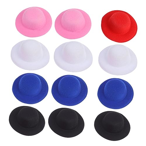 FUNNETOYU 20 Stück DIY Mini Hüte Dekoration Handgemachte Bastelaccessoires für Mädchen Rot Blau für Schulprojekte und Weihnachtsdeko FUNNETOYU 20 Stück DIY Mini Hüte Dekoration Handgemachte Bastelaccessoires für Mädchen Rot Blau für Schulprojekte und Weihnachtsdeko von FUNNETOYU