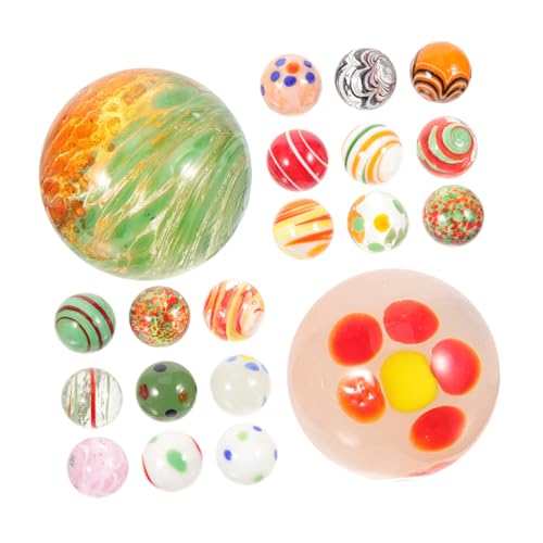 FUNNETOYU 20 Stück Glasmurmeln Groß Blumenarrangement Aus Murmeln Kugeln Klare Murmeln Tank Handwerk Vasenfüller Aus Farbigem Marmor Bunter Marmor Für Gartenkugelmurmeln Vase Glas FUNNETOYU 20 Stück Glasmurmeln Groß Blumenarrangement Aus Murmeln Kugeln Klare Murmeln Tank Handwerk Vasenfüller Aus Farbigem Marmor Bunter Marmor Für Gartenkugelmurmeln Vase Glas von FUNNETOYU