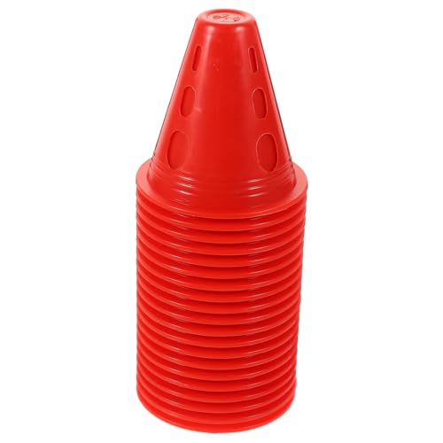 FUNNETOYU 20 Stück Marker aus Robustem Stapelbar mit Löchern Windfest und Leicht für Rollschuh Training Agility Übungen und Vielseitigen Sporteinsatz im Innen und Außenbereich FUNNETOYU 20 Stück Marker aus Robustem Stapelbar mit Löchern Windfest und Leicht für Rollschuh Training Agility Übungen und Vielseitigen Sporteinsatz im Innen und Außenbereich von FUNNETOYU