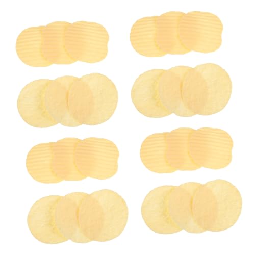 FUNNETOYU 20 Stück Maßstab Realistische Snack Deko für Puppenhaus Partydekoration und Food Fotografie Langlebige Detailgetreue Künstliche Chips für Vielseitige Displayzwecke von FUNNETOYU