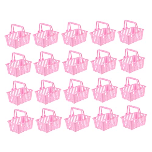 FUNNETOYU 20 Stück Mini Einkaufskorb Einkaufskorb für Rollenspiele Puppenaccessoires und Deko Robustes Kinderfreundliches Material FUNNETOYU 20 Stück Mini Einkaufskorb Einkaufskorb für Rollenspiele Puppenaccessoires und Deko Robustes Kinderfreundliches Material von FUNNETOYU