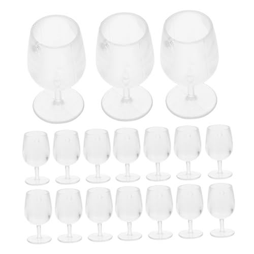 FUNNETOYU 20 Stück Miniatur Weinkelche Teiliges Dekorative Mini Weingläser für Puppenhäuser Realistische Puppenhaus Zubehörteile Hochwertige Miniatur Dekoration für Kreative Szenen FUNNETOYU 20 Stück Miniatur Weinkelche Teiliges Dekorative Mini Weingläser für Puppenhäuser Realistische Puppenhaus Zubehörteile Hochwertige Miniatur Dekoration für Kreative Szenen von FUNNETOYU