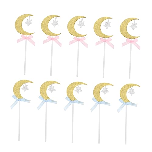 FUNNETOYU 20 Stück Mondkucheneinsatz Babyparty Mond Und Stern Mond Und Stern Cupcake Topper Mond Cupcake Topper Mondkuchen Topper Sahnetorten Topper Backen Torteneinsatz FUNNETOYU 20 Stück Mondkucheneinsatz Babyparty Mond Und Stern Mond Und Stern Cupcake Topper Mond Cupcake Topper Mondkuchen Topper Sahnetorten Topper Backen Torteneinsatz von FUNNETOYU