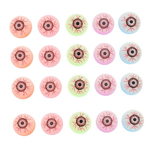 FUNNETOYU 20 Stück Teiliges Halloween Horror Augen Realistische Bunte Augäpfel Gruselige Partydeko und Mitgebsel für Kindergeburtstag Lustige Geschenke für Junge Mädchen FUNNETOYU 20 Stück Teiliges Halloween Horror Augen Realistische Bunte Augäpfel Gruselige Partydeko und Mitgebsel für Kindergeburtstag Lustige Geschenke für Junge Mädchen von FUNNETOYU