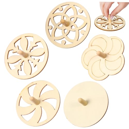 FUNNETOYU 20 Stück Teiliges Holz Bastelset für Unfertige DIY Gyroskope zum Bemalen Kreatives für Geburtstagsfeiern und Schulprojekte Zufällige Farbe Zufällige Farbe FUNNETOYU 20 Stück Teiliges Holz Bastelset für Unfertige DIY Gyroskope zum Bemalen Kreatives für Geburtstagsfeiern und Schulprojekte Zufällige Farbe Zufällige Farbe von FUNNETOYU