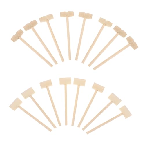 FUNNETOYU 20 Stück Teiliges Mini holzhammer Geruchsfreie Sichere Holzhämmer zum Hammern von goldeneier und Bastelmaterialien Vielseitiges für Jungen und Mädchen Ab Jahren FUNNETOYU 20 Stück Teiliges Mini holzhammer Geruchsfreie Sichere Holzhämmer zum Hammern von goldeneier und Bastelmaterialien Vielseitiges für Jungen und Mädchen Ab Jahren von FUNNETOYU