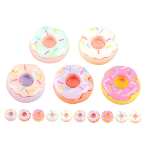FUNNETOYU 20 Stück Teiliges Miniatur Donut Realistische Handbemalte Mini Lebensmittel Modelle Farbig Puppenhaus Dekoration DIY Bastelzubehör für Küchen und Spielszene FUNNETOYU 20 Stück Teiliges Miniatur Donut Realistische Handbemalte Mini Lebensmittel Modelle Farbig Puppenhaus Dekoration DIY Bastelzubehör für Küchen und Spielszene von FUNNETOYU