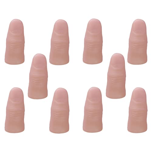 FUNNETOYU 20 Stück Teiliges Realistische Übungsfinger mit Nägeln für Nageldesign Scherzspielzeug und Kreative Halloween Dekorationen Requisiten für Aufführungen und Streiche FUNNETOYU 20 Stück Teiliges Realistische Übungsfinger mit Nägeln für Nageldesign Scherzspielzeug und Kreative Halloween Dekorationen Requisiten für Aufführungen und Streiche von FUNNETOYU