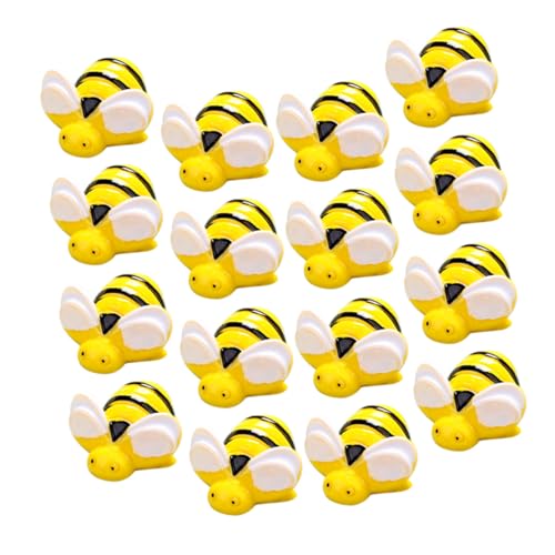 FUNNETOYU 20 Stück Teiliges Resin Bienen Charms Miniatur Bienen Dekorationen für DIY Schmuck Telefonhüllen und Bastelarbeiten Kunstharz Ornamente für Fotoalben Geschenkboxen und FUNNETOYU 20 Stück Teiliges Resin Bienen Charms Miniatur Bienen Dekorationen für DIY Schmuck Telefonhüllen und Bastelarbeiten Kunstharz Ornamente für Fotoalben Geschenkboxen und von FUNNETOYU