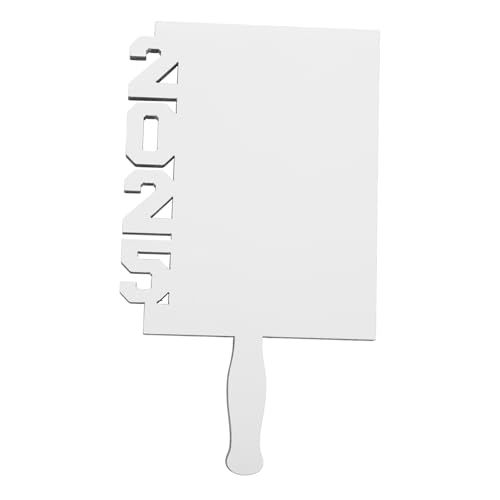 FUNNETOYU 2025 Farbsublimations-fotorahmen Sublimations-fans Sublimationsventilatoren Leer Abschlusssublimationsrohlinge Paddel-fans Produkte Für Sublimationsrohlinge Absolventenfan Weiß Mdf FUNNETOYU 2025 Farbsublimations-fotorahmen Sublimations-fans Sublimationsventilatoren Leer Abschlusssublimationsrohlinge Paddel-fans Produkte Für Sublimationsrohlinge Absolventenfan Weiß Mdf von FUNNETOYU