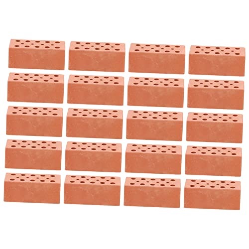 FUNNETOYU 20Stücke DIY Ziegelsteine Handgemachte Simulation für Kreative Layouts und Garten Dekoration für Puppenhäuser und Landschaften FUNNETOYU 20Stücke DIY Ziegelsteine Handgemachte Simulation für Kreative Layouts und Garten Dekoration für Puppenhäuser und Landschaften von FUNNETOYU