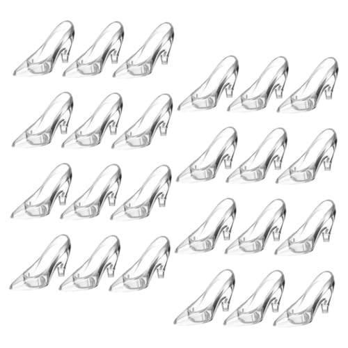 FUNNETOYU 24 Stück Schuhschmuck Aus Kristall High-Heels-statuendekoration Schuh-Party-Dekoration Partydekorationen Mit Hohen Absätzen Schuhe Mini-Schuhe Kristall Schuh Transparent FUNNETOYU 24 Stück Schuhschmuck Aus Kristall High-Heels-statuendekoration Schuh-Party-Dekoration Partydekorationen Mit Hohen Absätzen Schuhe Mini-Schuhe Kristall Schuh Transparent von FUNNETOYU