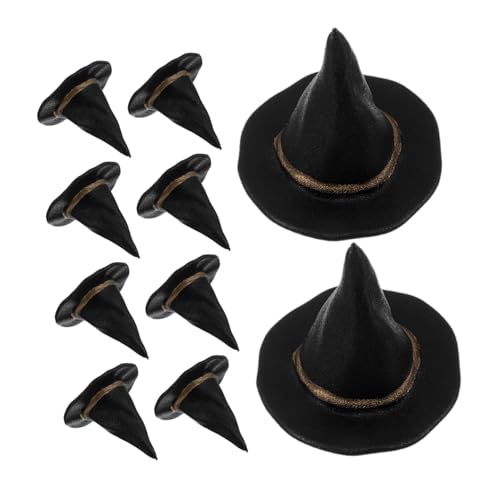 FUNNETOYU 24 Stück Teiliges Mini Hexenhüte Schwarz Miniatur Hüte für Puppendekoration DIY Bastelprojekte Halloween Partydeko Flaschenaufsätze und Puppenhaus Accessoires FUNNETOYU 24 Stück Teiliges Mini Hexenhüte Schwarz Miniatur Hüte für Puppendekoration DIY Bastelprojekte Halloween Partydeko Flaschenaufsätze und Puppenhaus Accessoires von FUNNETOYU