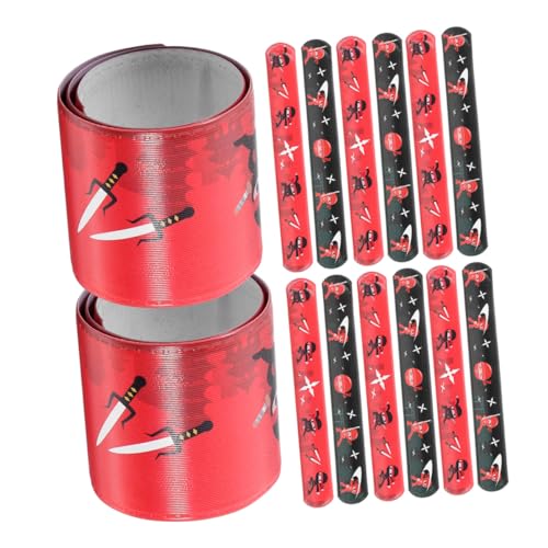 FUNNETOYU 24 Stück Teiliges Ninja Slap Armband für Kreative Schnapparmbänder mit Langlebigem Ninja motiv Einfach Anzulegen Sichere Party mitgebsel für Jungen und Mädchen FUNNETOYU 24 Stück Teiliges Ninja Slap Armband für Kreative Schnapparmbänder mit Langlebigem Ninja motiv Einfach Anzulegen Sichere Party mitgebsel für Jungen und Mädchen von FUNNETOYU