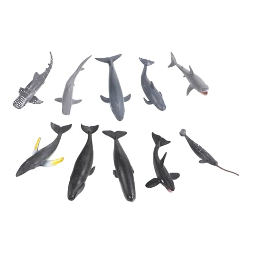 FUNNETOYU 24 Stück Teiliges Realistische Tiefsee tierfiguren aus Sicherem Material Bunte Mini meereslebewesen für Wasserspielzeug für Badewanne Pool und Strandspaß Pädagogisch von FUNNETOYU
